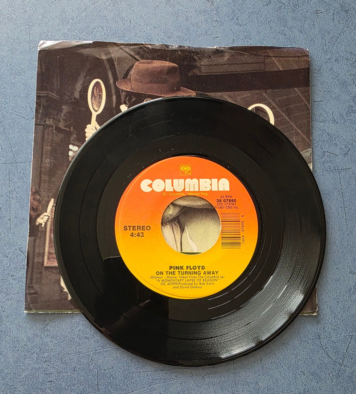singeltje Pink Floyd / On the Turning Way izgst, 7 inch, Ophalen of Verzenden, Zo goed als nieuw, Rock en Metal