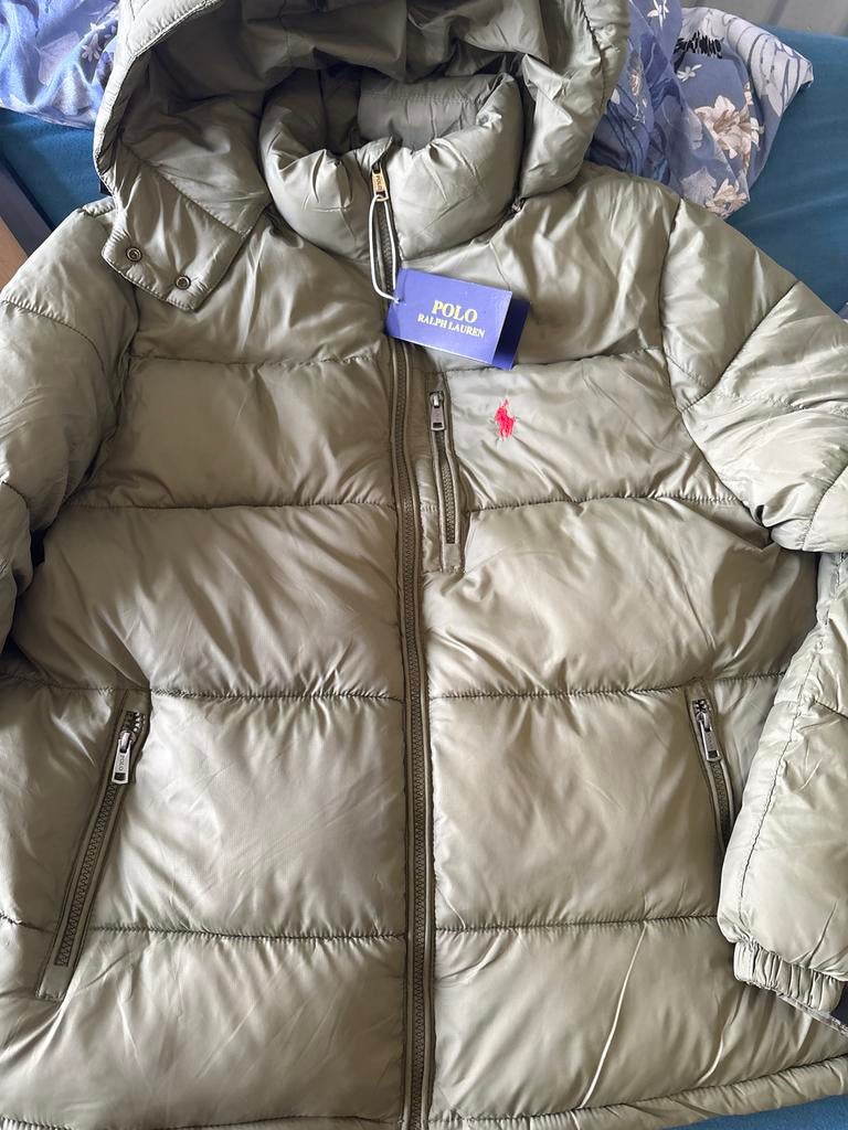 Ralph Lauren Polo Puffer Jas - Nieuw met labels, Ophalen of Verzenden, Nieuw, Overige maten, Groen