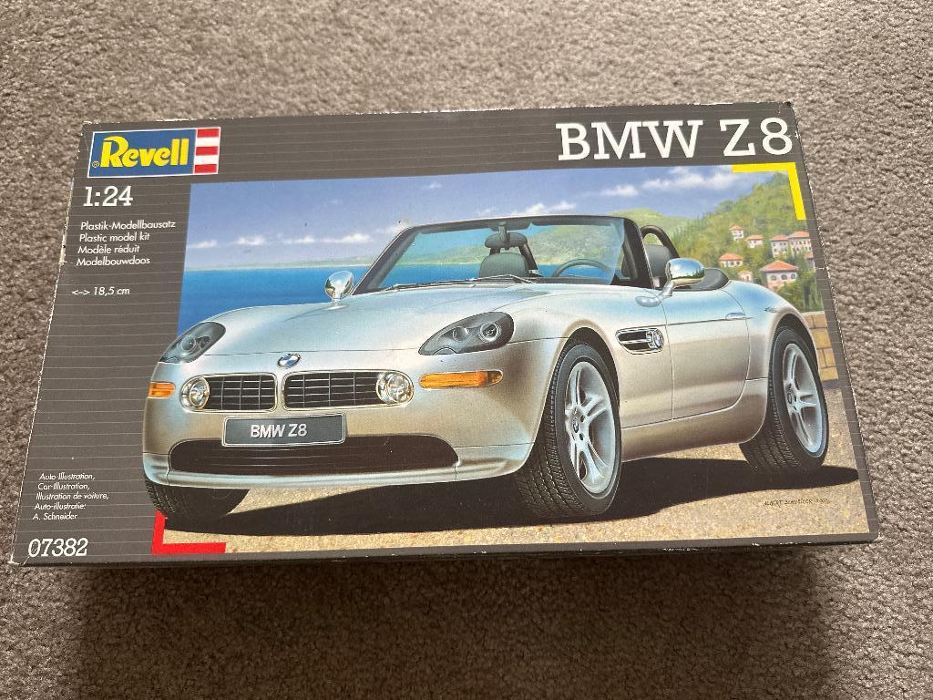 BMW z8 modelauto, Ophalen, Zo goed als nieuw, Auto, Revell