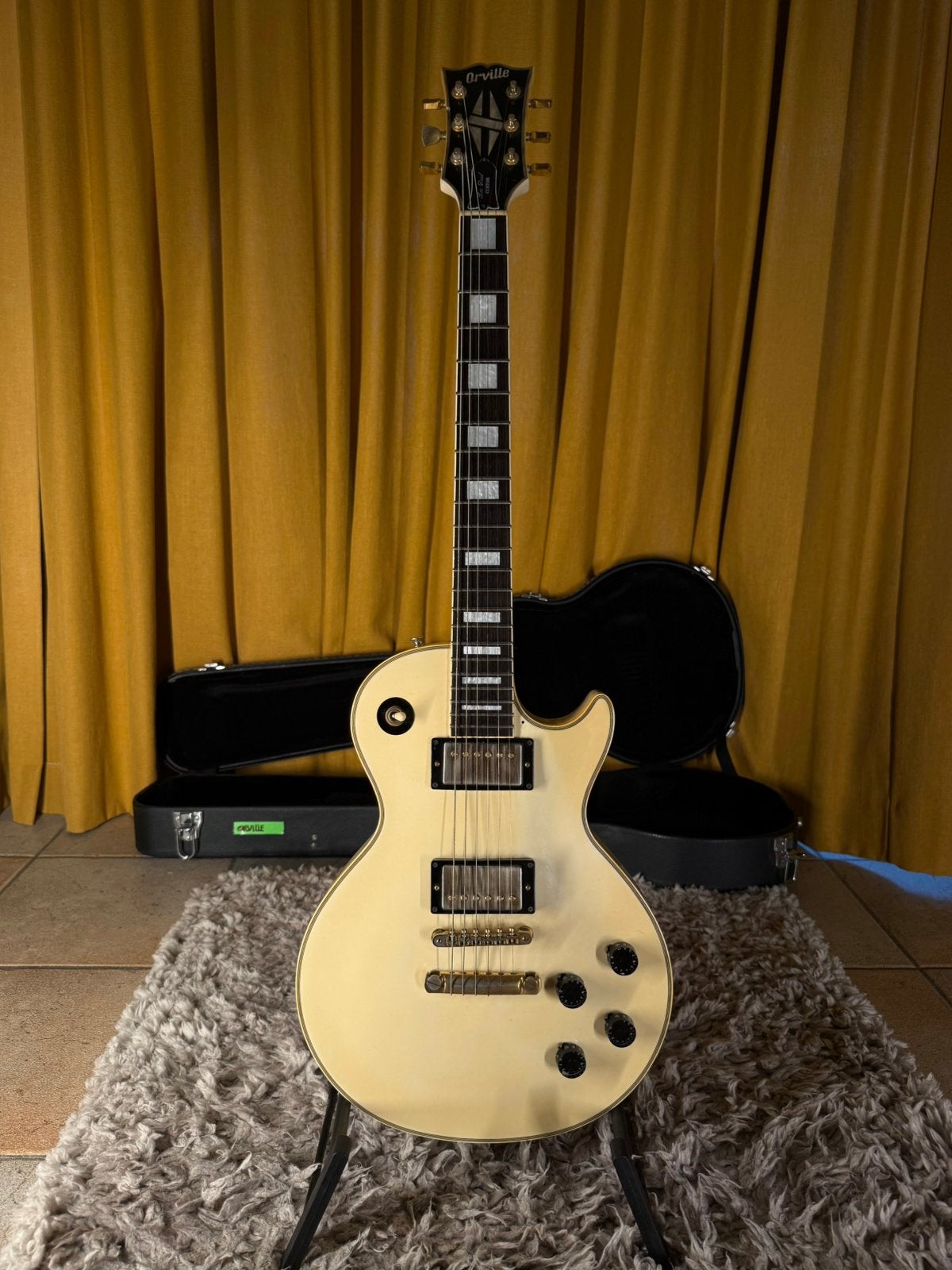 Orville Les Paul Custom | RRhoads | Terada | Inruil mogelijk, Ophalen of Verzenden, Zo goed als nieuw, Solid body, Overige merken