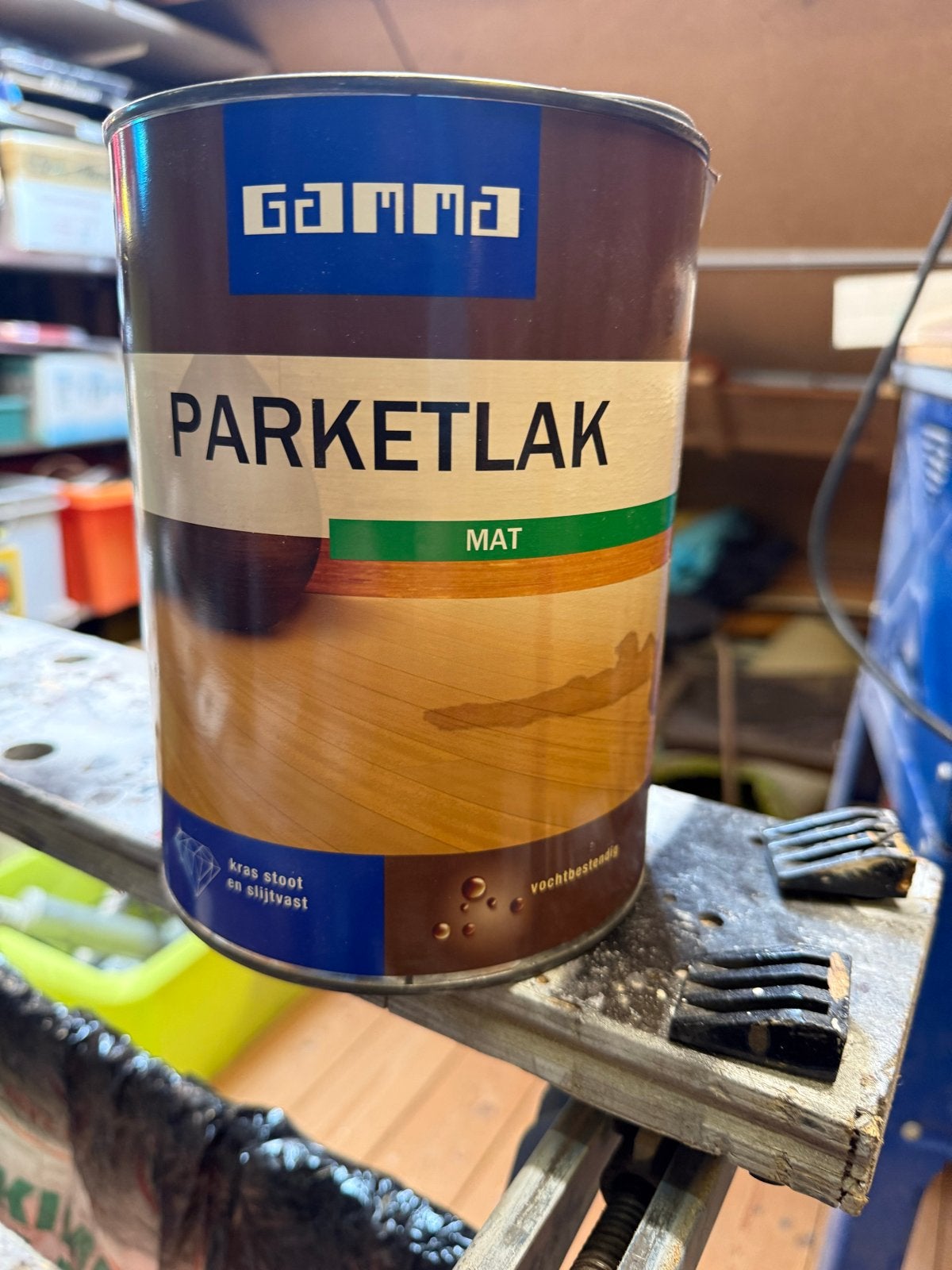 GAMMA Parketlak Mat 2.5L - Kras- en slijtvast, Overige kleuren, Nieuw, Ophalen of Verzenden, Lak