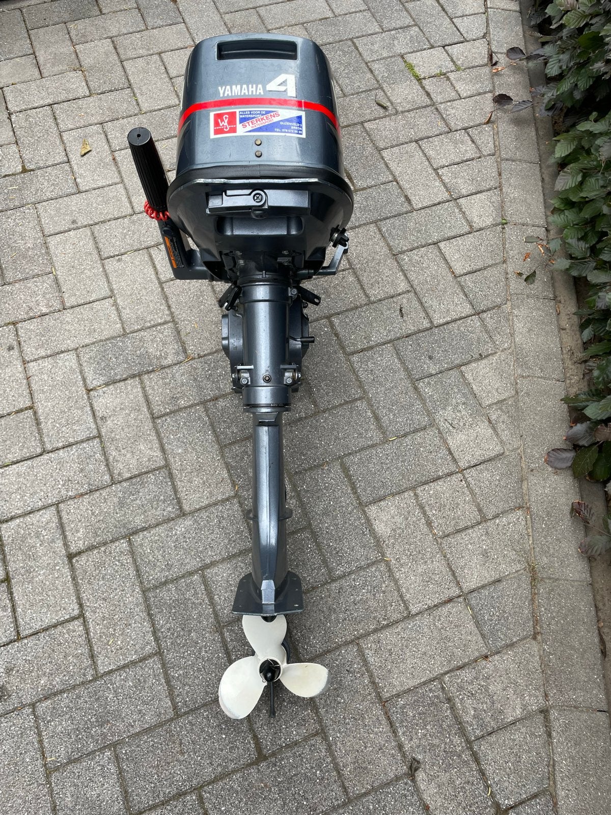 Yamaha 4pk Buitenboordmotor - Perfect voor kleine boten, Watersport en Boten, Buiten- en Binnenboordmotoren, Ophalen, Gebruikt