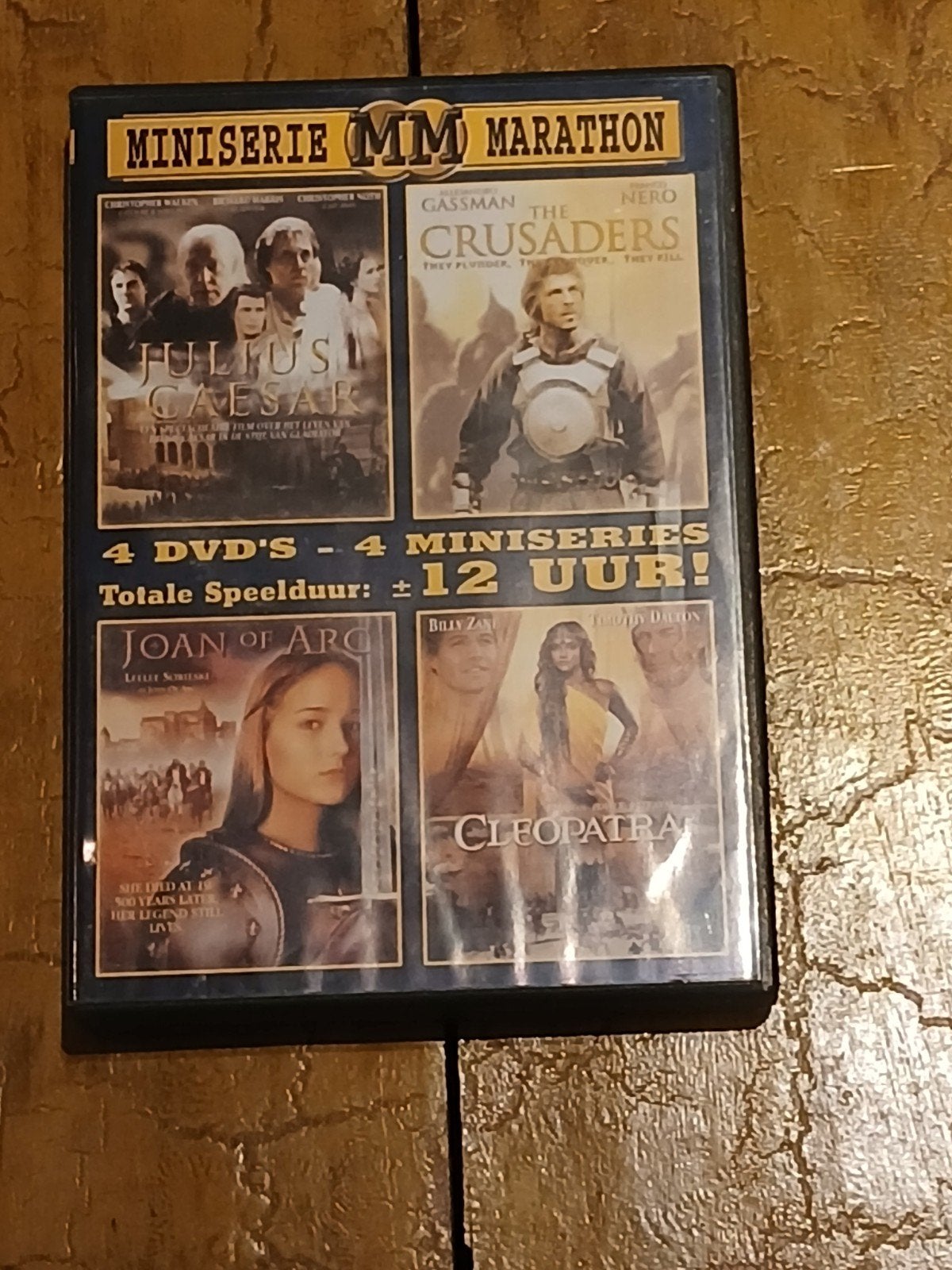 Miniserie Marathon: Julius Caesar, Joan of Arc,  Crurs, Ophalen of Verzenden