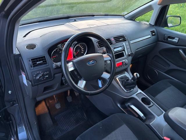 Ford C-Max 1.6-16V Ghia ECC Audio-CD/MP3 Electric pakket Cru, Voorwielaandrijving, 1596 cc, Gebruikt, Zwart