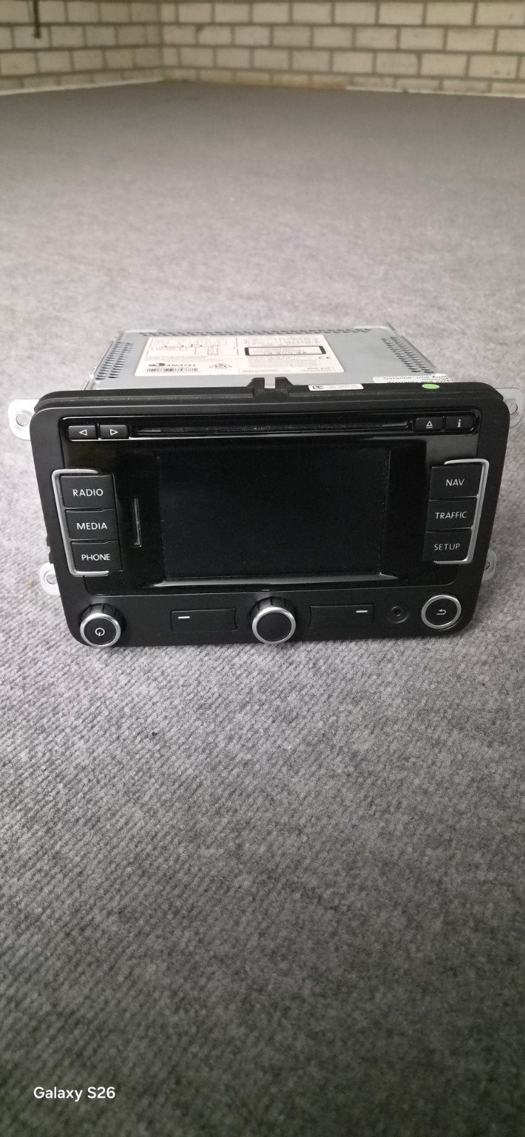 VW RNS 315 EU Navigatiesysteem met EuropaWest (V10) SD-kaart, Ophalen of Verzenden, Zo goed als nieuw