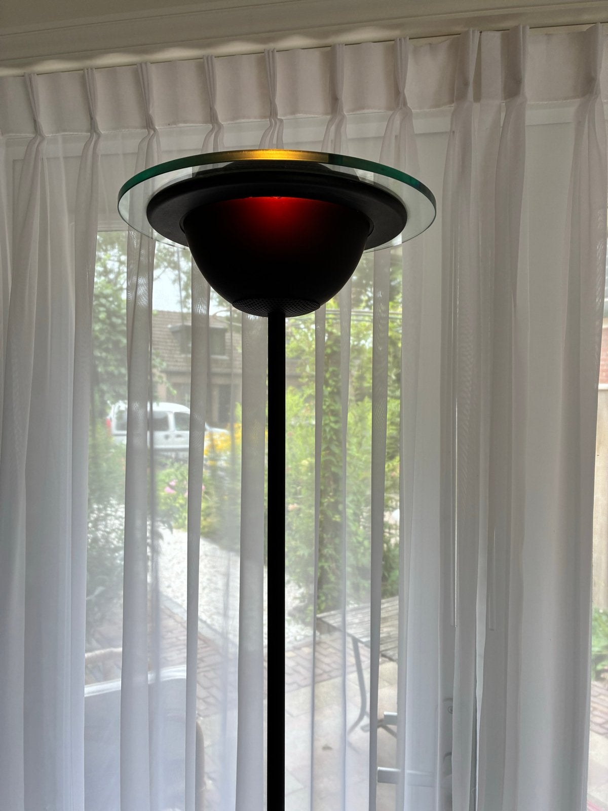 Moderne Staande Schemerlamp met Dimmer - 175 cm Hoog, Ophalen, Gebruikt, Metaal, 150 tot 200 cm