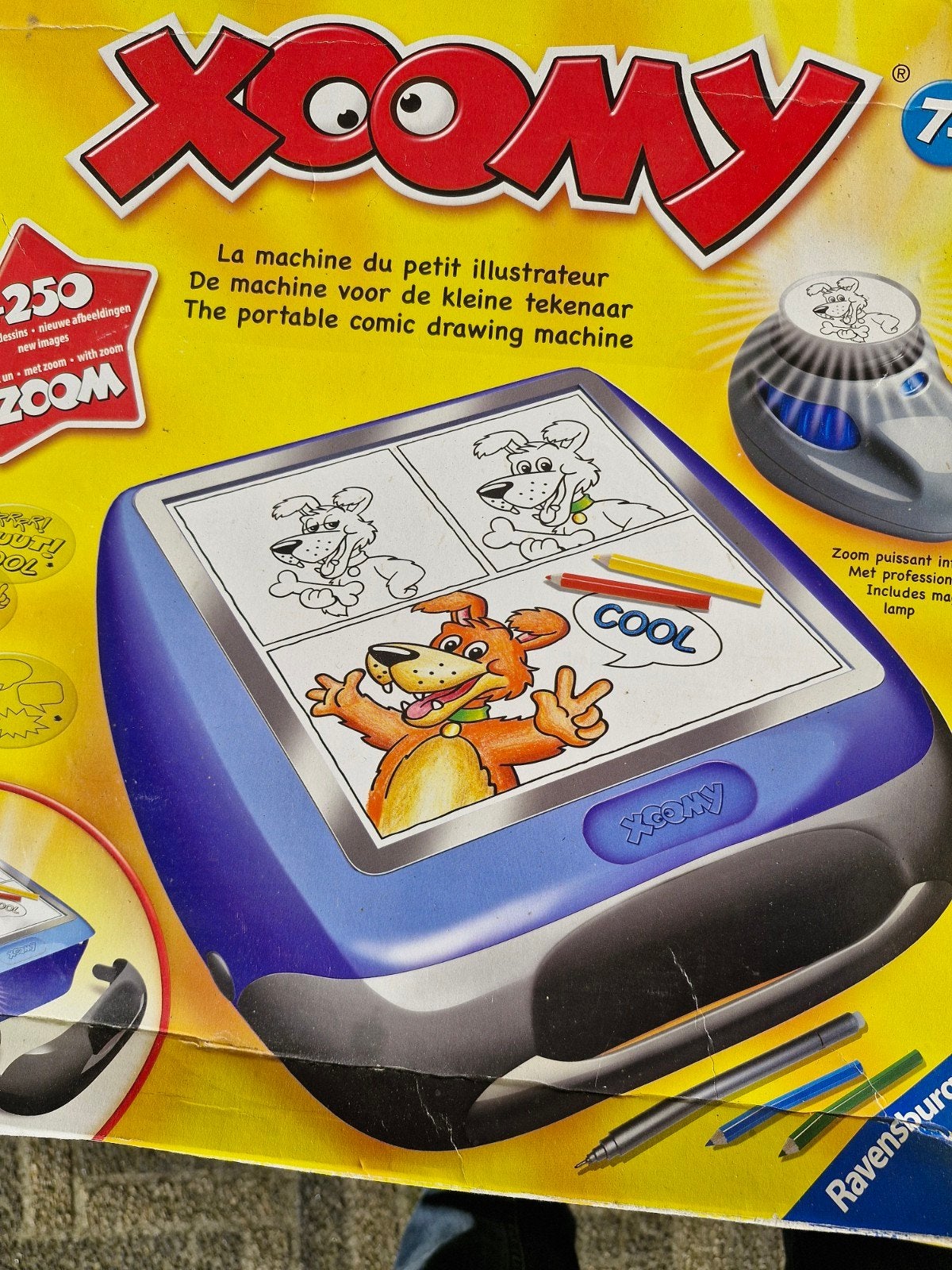 Xoomy Tekenmachine Ravensburger - Draagbare Comic Tekenaar, Ophalen, Gebruikt, Knutselen