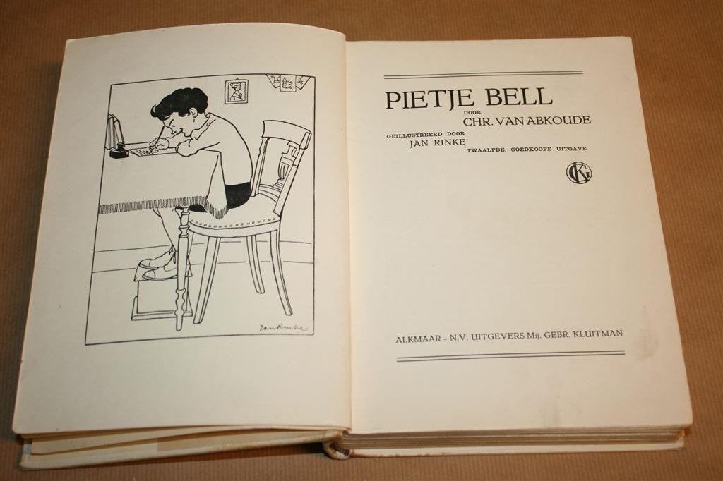 Pietje Bell. Abkoude. Kluitman 1937., Ophalen of Verzenden, Gelezen