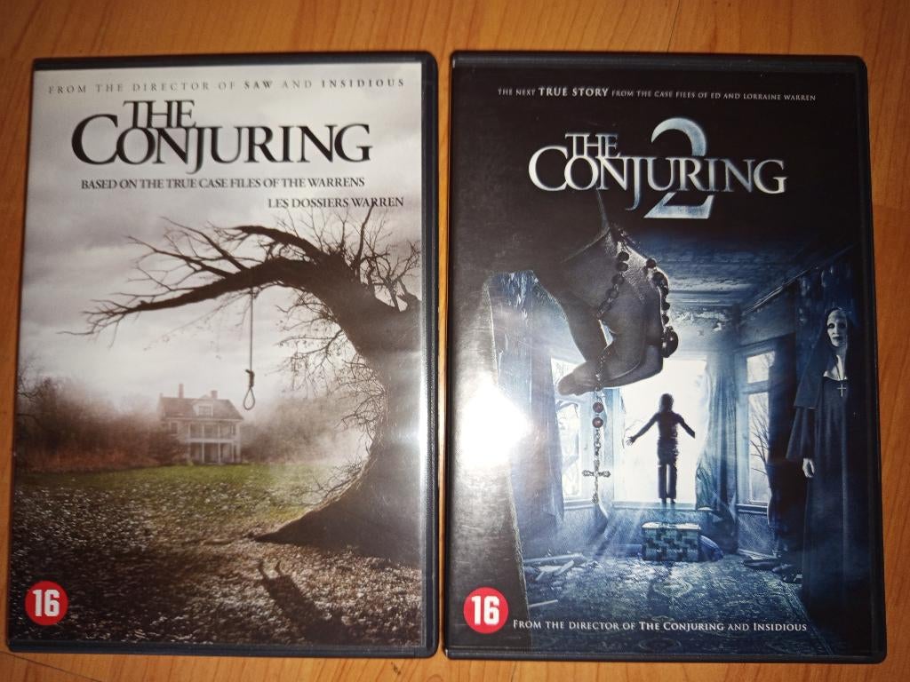 The conjuring 1 & 2 ֎ Vera Farmiga, Patrick Wilson, Cd's en Dvd's, Dvd's | Horror, Gebruikt, Overige genres, Boxset, Vanaf 16 jaar