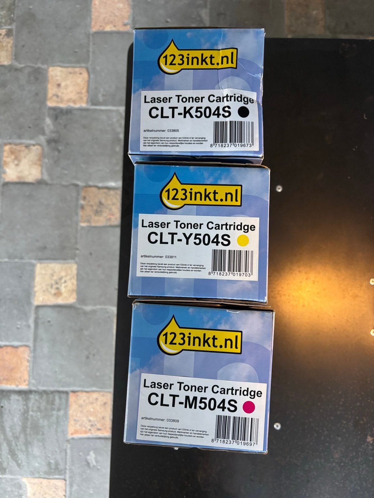 3 compatibele Samsung toners: Zwart, Geel, Magenta, Computers en Software, Ophalen, Nieuw, Kleur printen, Laserprinter