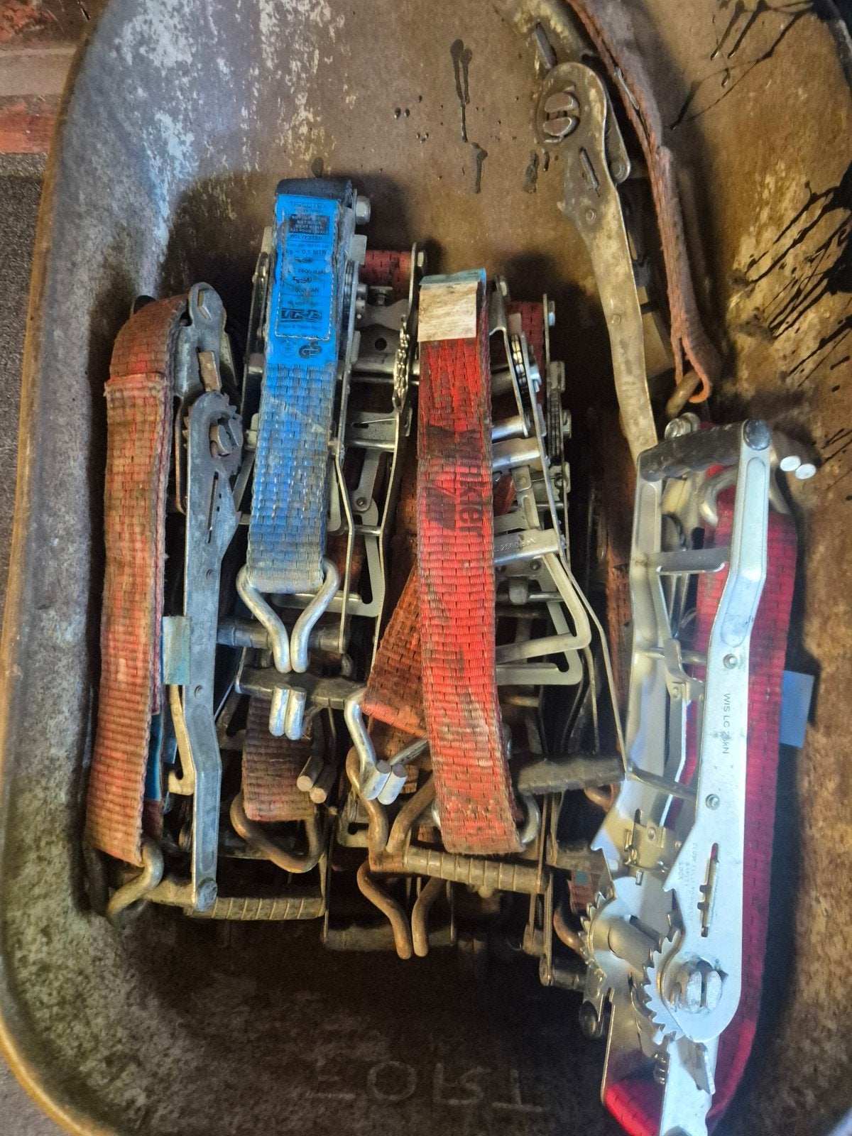 20x Zware ratels voor spanbanden - alles in 1 koop, Ophalen
