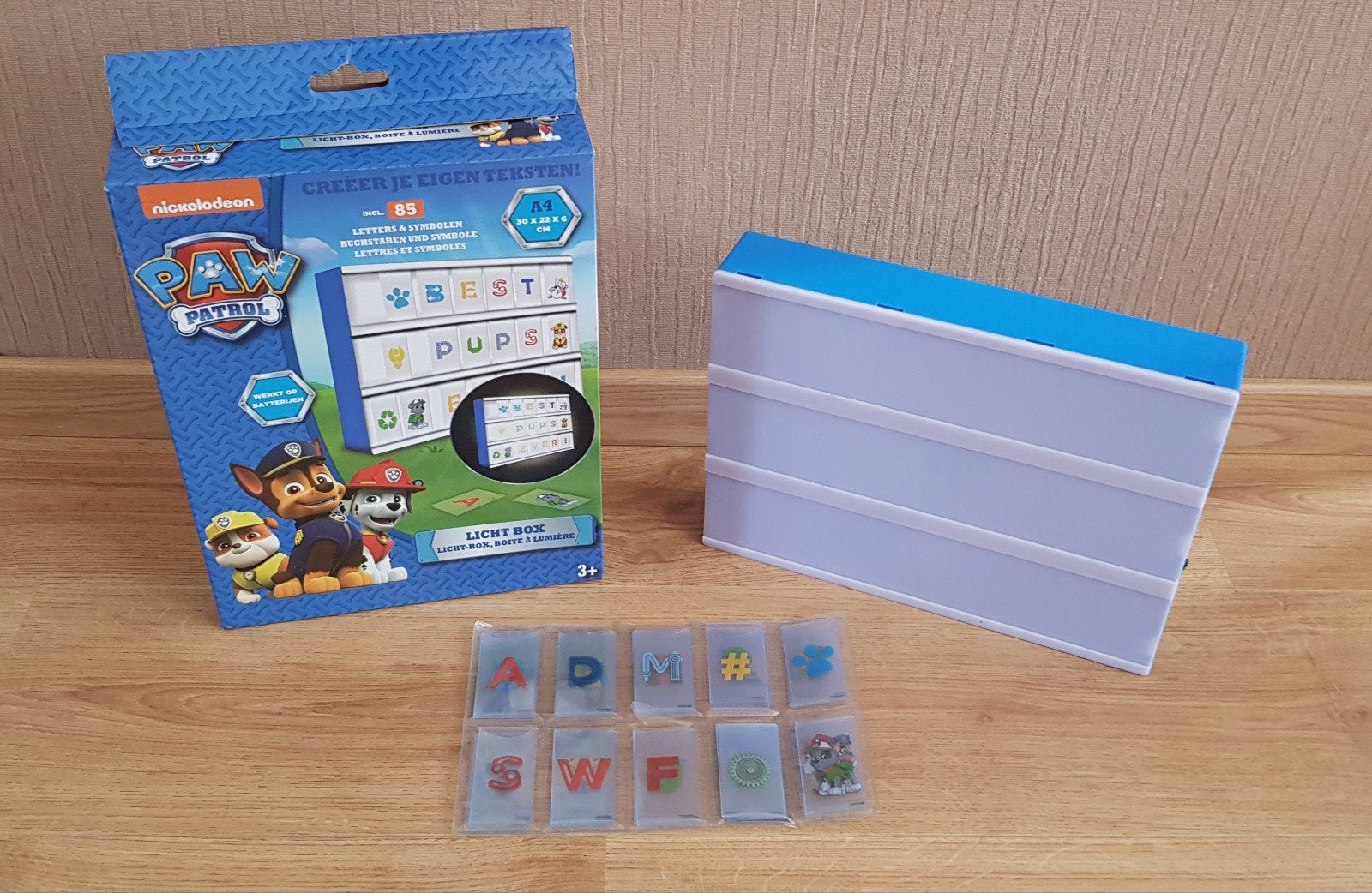 PAW PATROL LICHTBOX, Kinderen en Baby's, Ophalen of Verzenden, Zo goed als nieuw