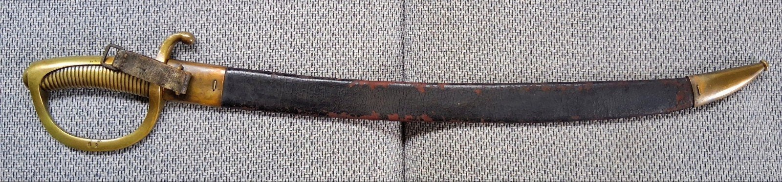 Franse Briquet sabel met schede, 1821, Verzamelen, Ophalen of Verzenden, Gebruikt