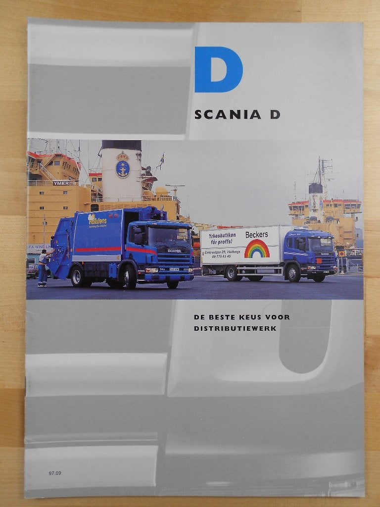Scania 94D Brochure 1997 – 94 D, Ophalen of Verzenden, Zo goed als nieuw, Overige merken, Scania