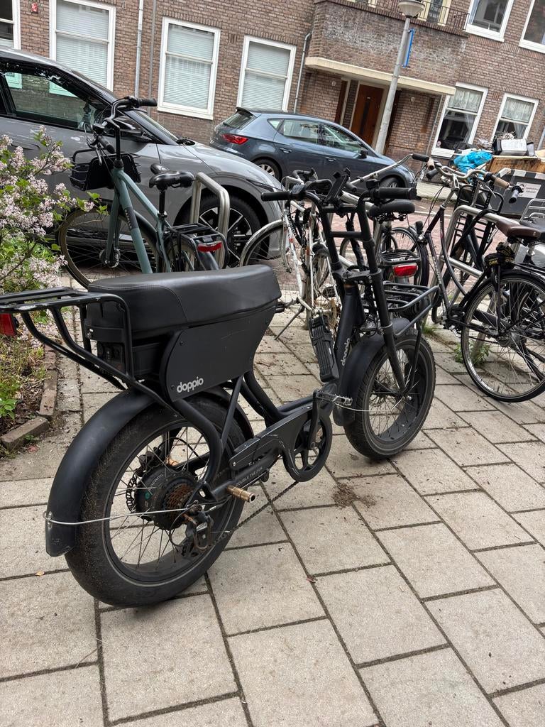 Doppio e-bike met goede accu, remmen aan vervanging toe, Ophalen of Verzenden, Gebruikt, Overige merken