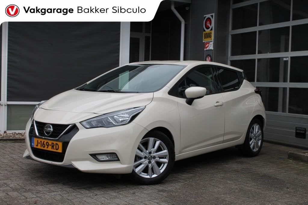 Nissan MICRA 1.0 IG-T N-CONNECTA AUTOMAAT, Auto's, Electronic Stability Program (ESP), 101 pk, Gebruikt, Euro 6