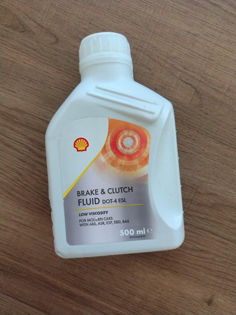 Shell Rem- en Koppelingvloeistof DOT-4 ESL 500ml, Ophalen of Verzenden