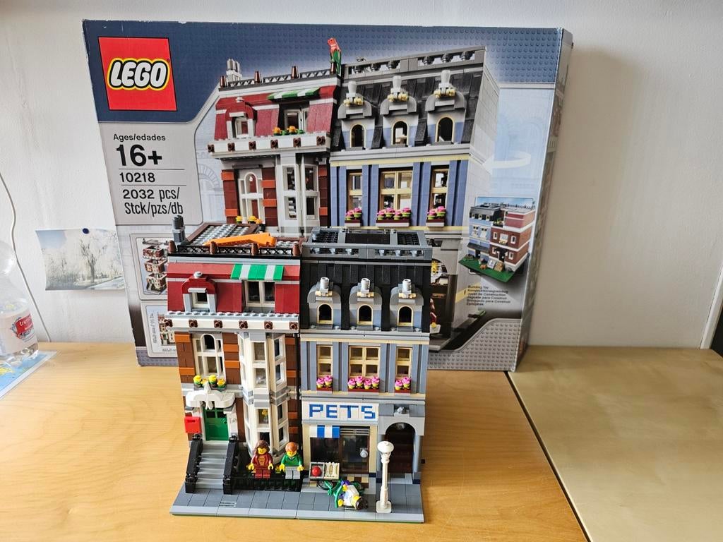 LEGO Creator Expert 10218 Dierenwinkel, Lego, Ophalen of Verzenden, Zo goed als nieuw, Compleet