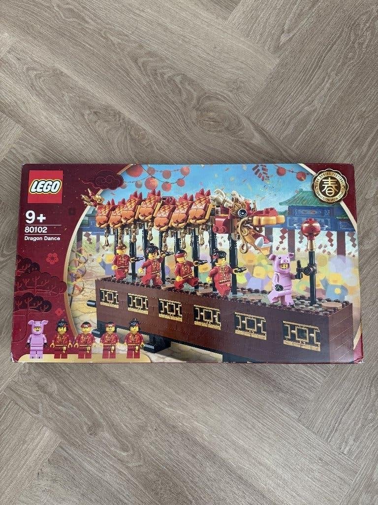 80102 Lego Dragon Dance Chinese, Kinderen en Baby's, Speelgoed | Duplo en Lego, Overige thema's, Lego, Nieuw, Ophalen of Verzenden