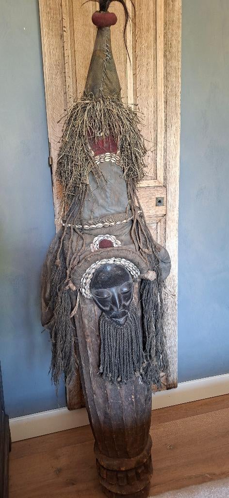 Grote Afrikaanse hoofdtooi/masker, Ophalen of Verzenden
