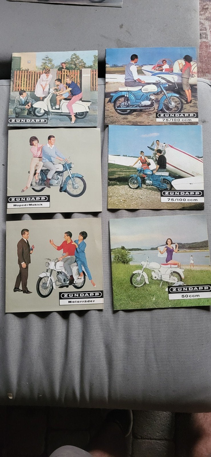 Zundapp folders - set van 6 stuks, Boeken, Ophalen, Gelezen, Overige merken