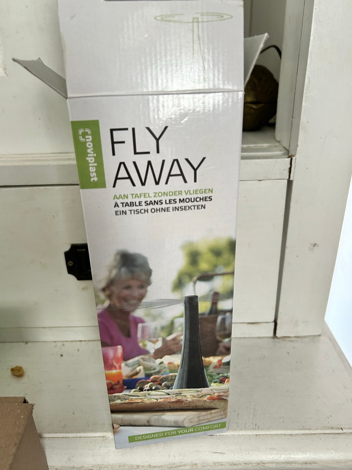Fly Away Vliegenverjager - Houd insecten weg van je eten, Ophalen of Verzenden, Nieuw