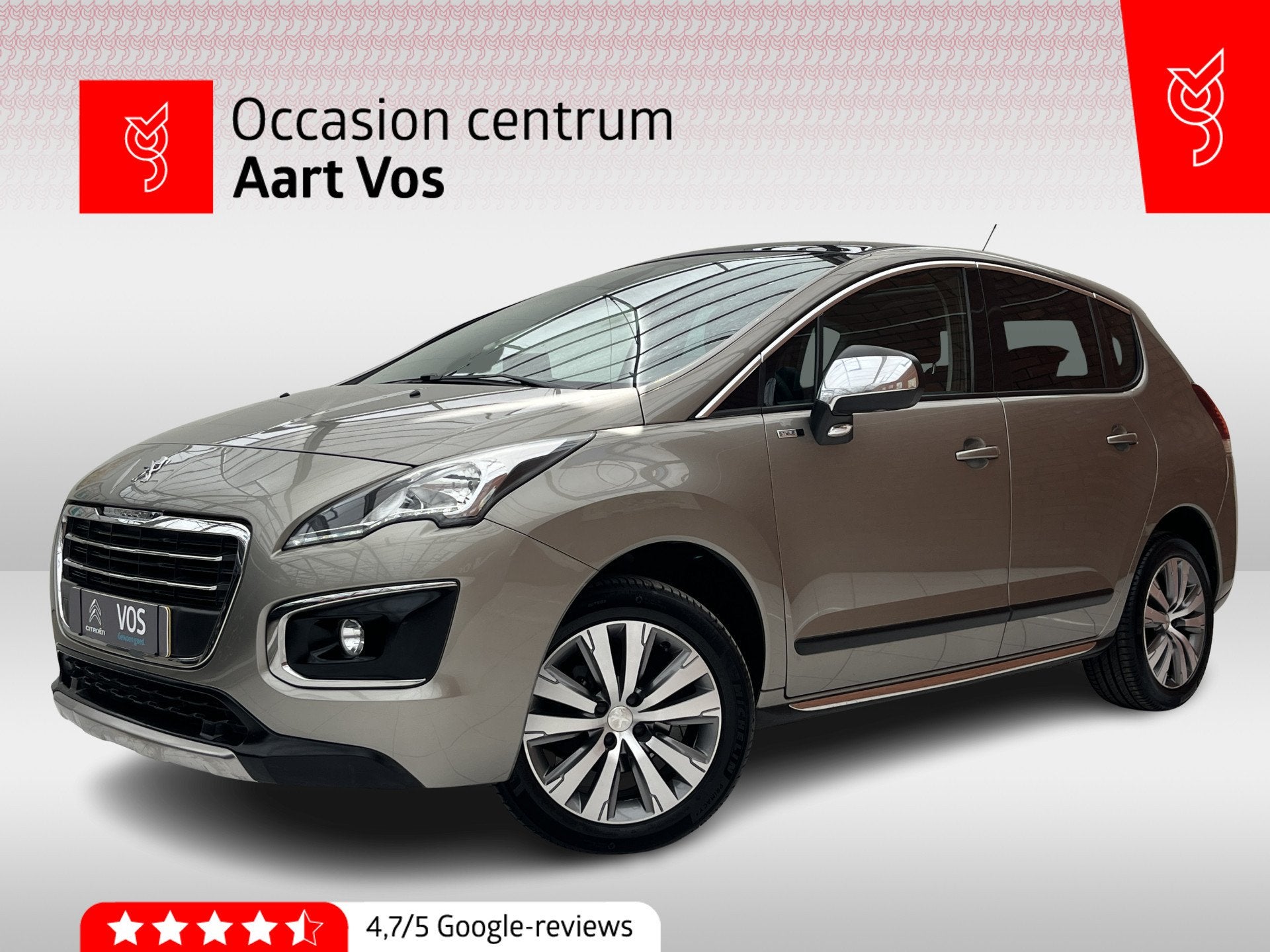 Peugeot 3008 120 VTi Style | Panoramadak | Trekhaak | Achter, Voorwielaandrijving, Gebruikt, Zwart, 4 cilinders