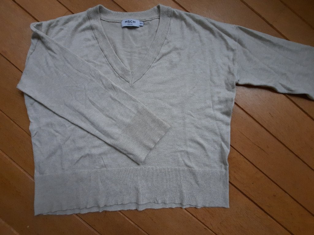MSCH Copenhagen trui beige maat XS/S, Msch Copenhagen, Beige, Ophalen of Verzenden, Zo goed als nieuw