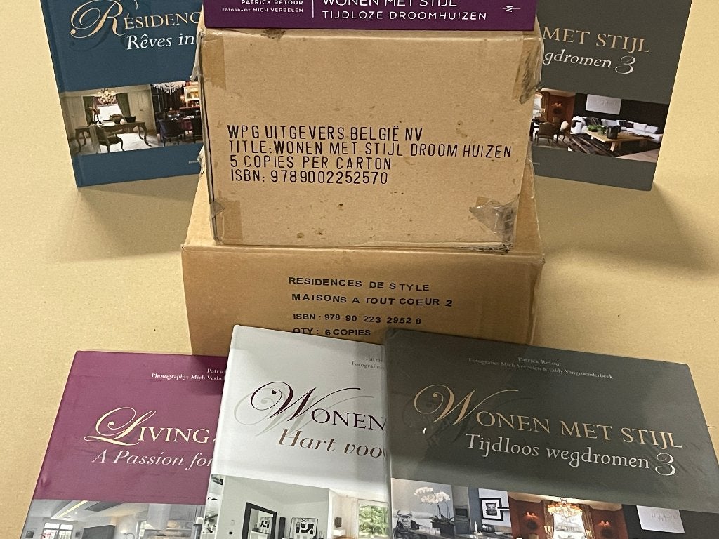 Schitterende koffietafel boeken, Ophalen of Verzenden, Nieuw, Overige onderwerpen, Patrick Retour