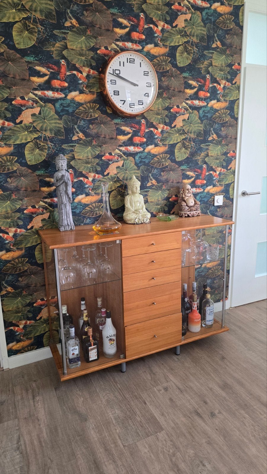 gaaf vitrine kastje, Ophalen, Zo goed als nieuw, 25 tot 50 cm, 100 tot 150 cm