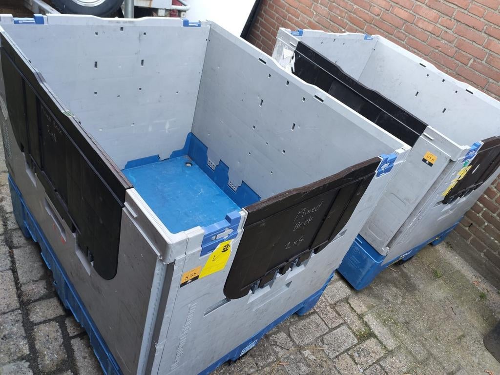 2 x Palletbox pallet box schoeller allibert magnum optimum, Ophalen, Kunststof, Overige typen