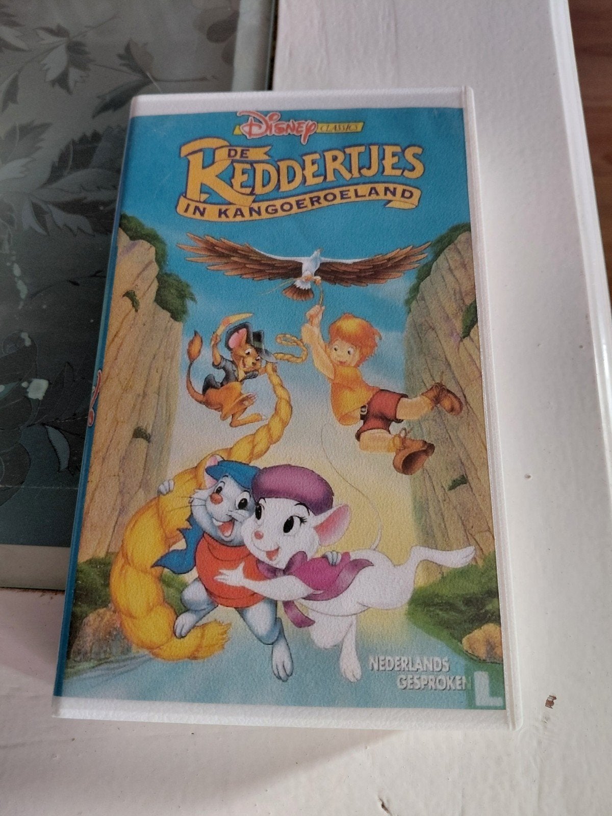 Disney Classics De Reddertjes videoband., Gebruikt, Tekenfilm, Alle leeftijden, Ophalen of Verzenden