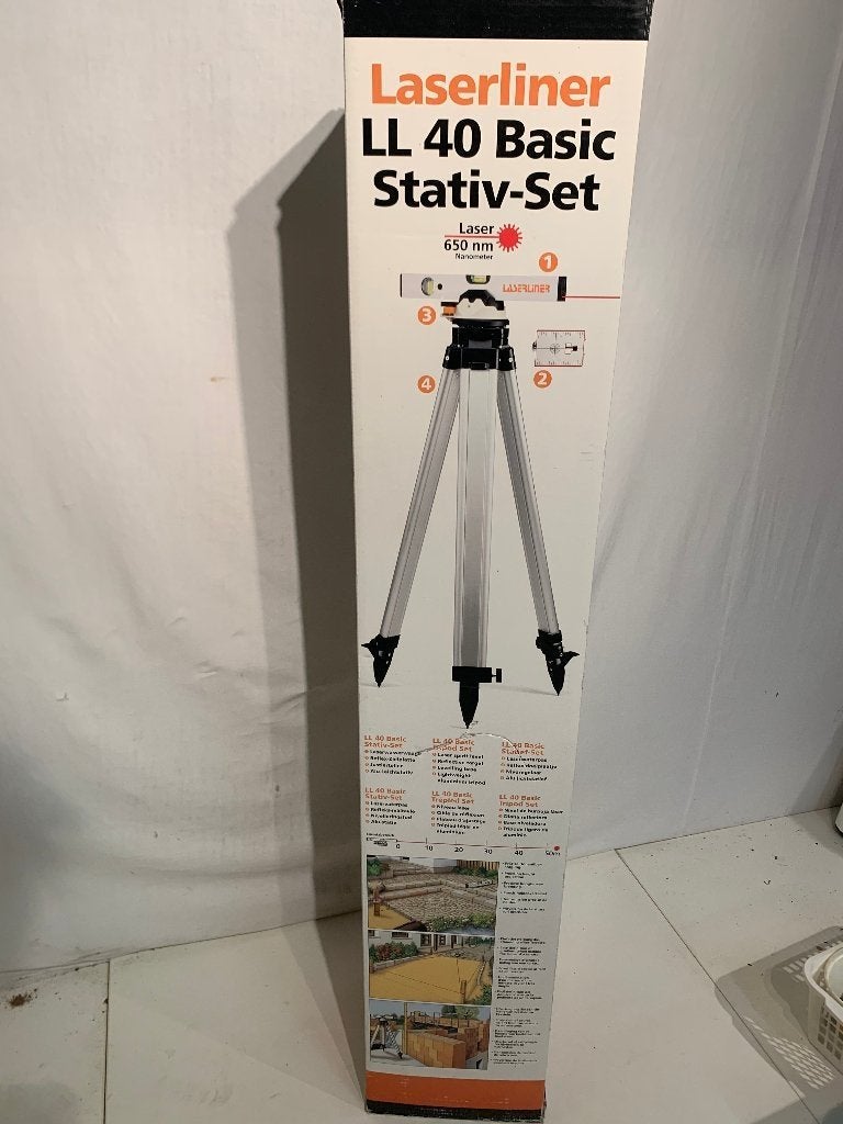 Laserliner LL 40 basic stativ-set, Niet bekend, Niet bekend, Ophalen of Verzenden, Geen optische zoom