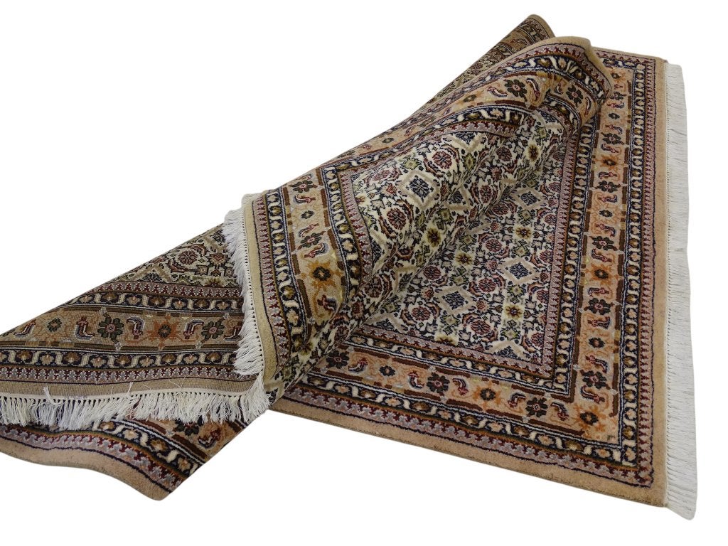 Perzisch tapijt - Bidjar - 245 x 168 cm - Handgeknoopt, Blauw, -, -, 150 tot 200 cm