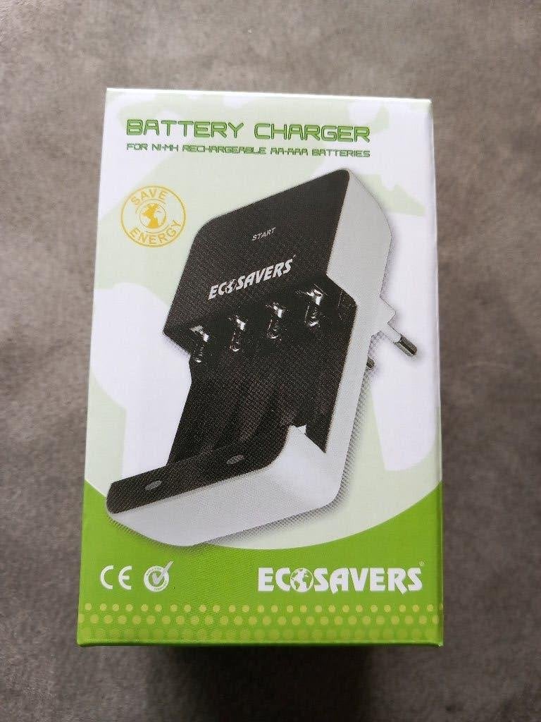 nieuwe Batterijlader  AA & AAA Ni-MH oplaadbare batterijen, Ophalen of Verzenden, Nieuw