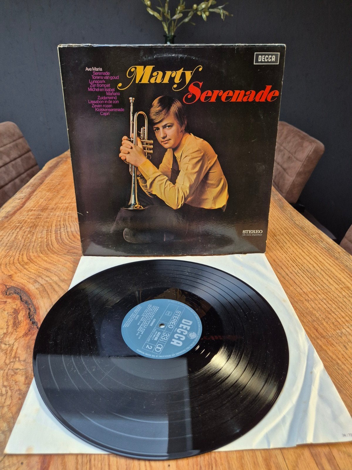 Marty Serenade LP - Vintage Pop Vinyl, Cd's en Dvd's, Vinyl | Pop, LP, Gebruikt, Pop, Ophalen of Verzenden