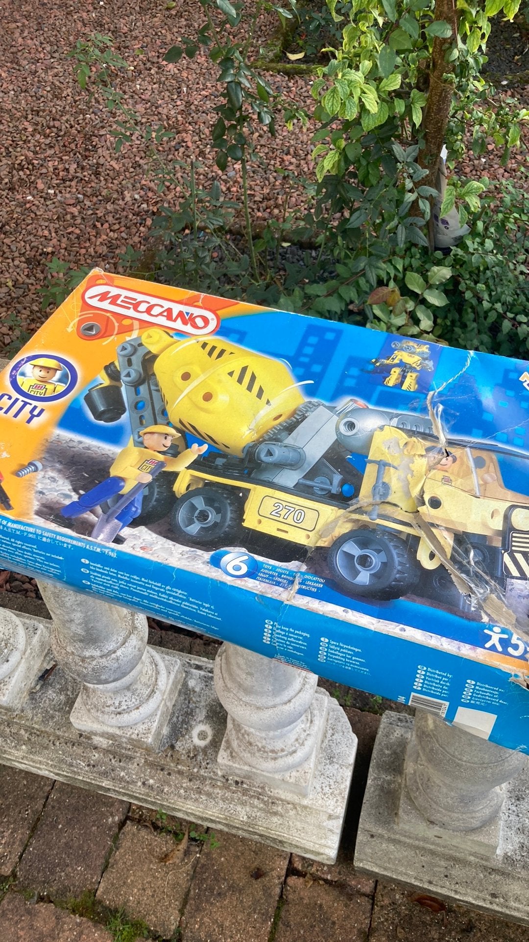 Mecano City betonwagen, Gebruikt, Groter dan 1:32, Truck, Ophalen