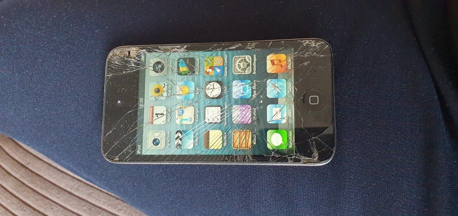 ipod touch, Gebruikt, Touch, Zwart, Ophalen of Verzenden