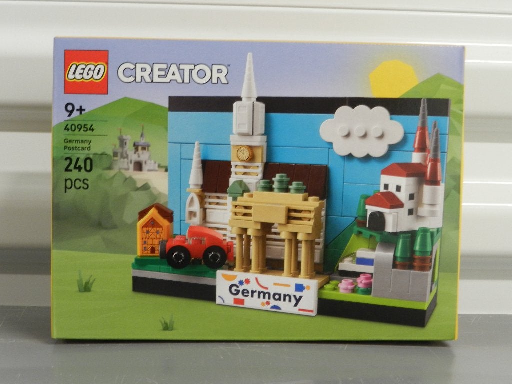 LEGO Ansichtkaart van Duitsland (40954), Overige thema's, Lego, Accessoire, Nieuw