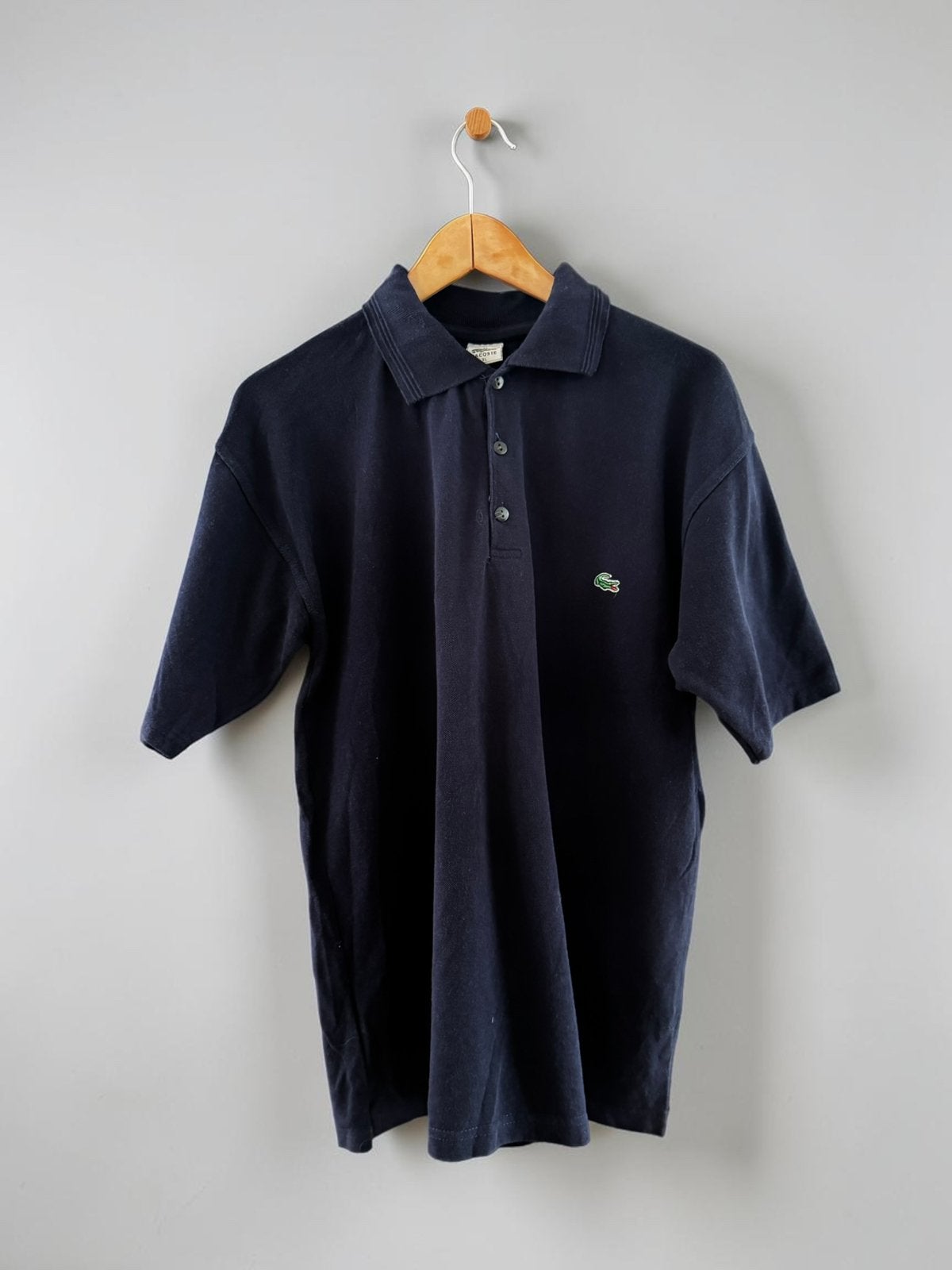 Lacoste polo shirt vintage navy blauw XL extra large, Ophalen of Verzenden, Zo goed als nieuw, Maat 56/58 (XL), Blauw