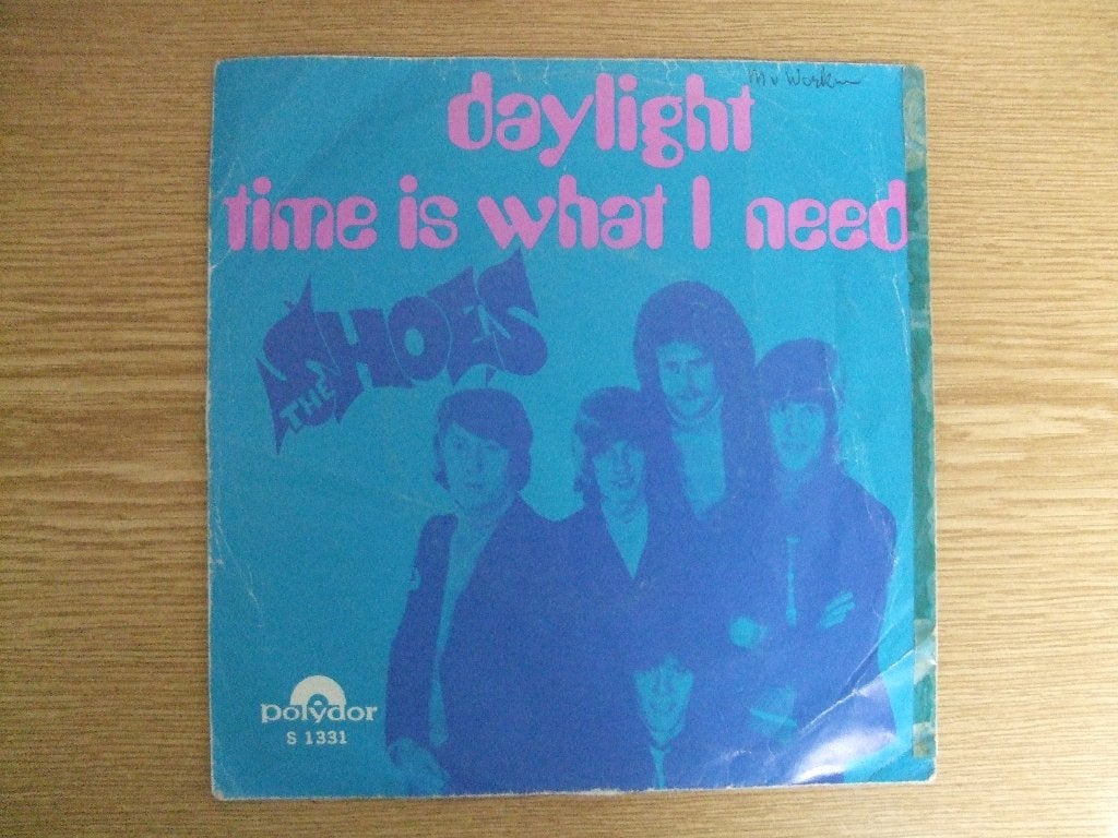 THE SHOES     DAYLIGHT / TIME IS WHAT I NEED, Cd's en Dvd's, Vinyl Singles, 7 inch, Ophalen of Verzenden, Zo goed als nieuw, Rock en Metal