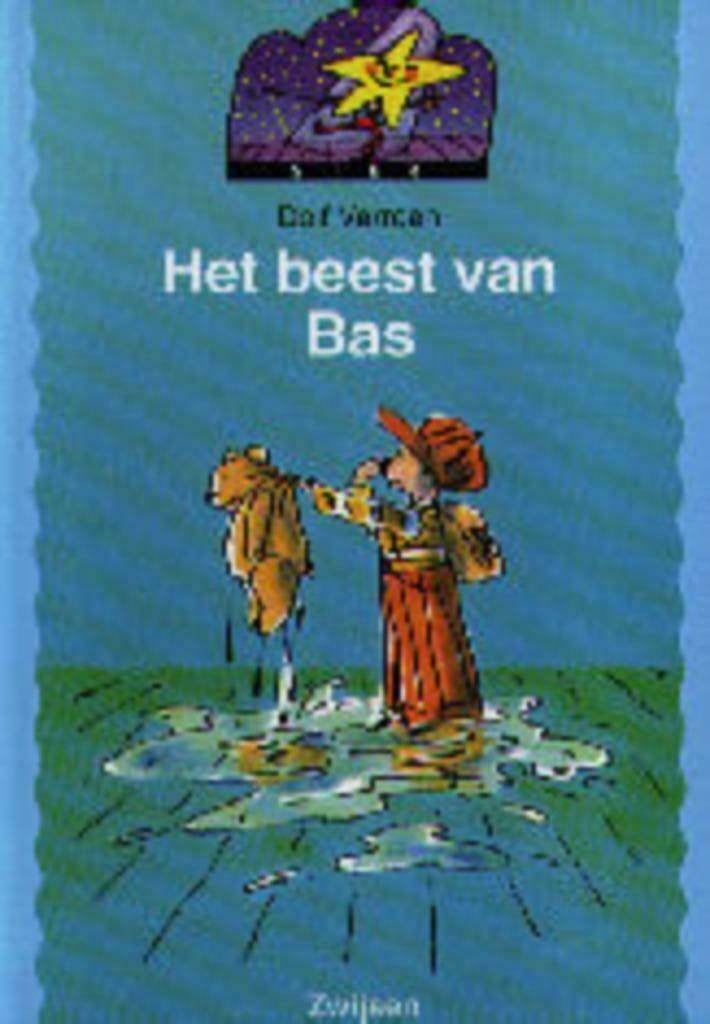 Het Beest Van Bas-Dolf Verroen(ook voor beginnende lezers), Ophalen of Verzenden, Zo goed als nieuw, Dolf Verroen, Fictie algemeen
