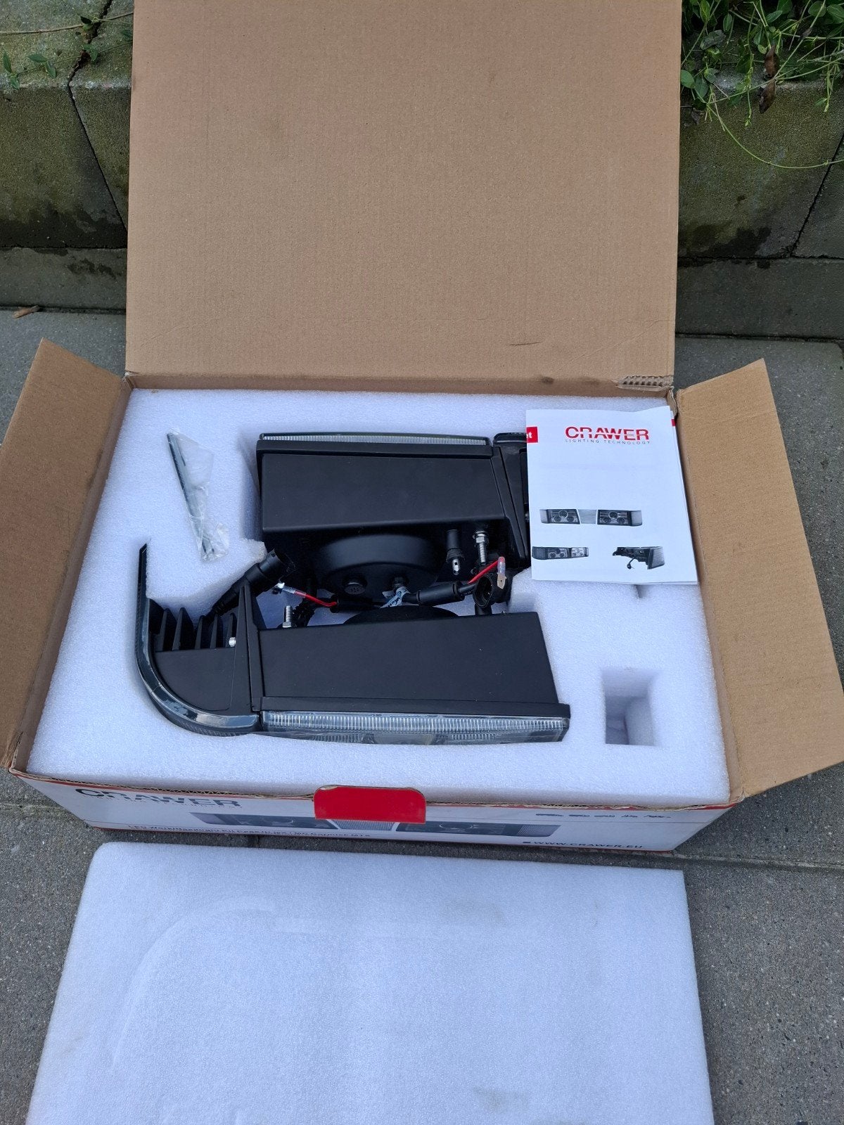 Koplampen case mx/ mc cormick mtx., Ophalen of Verzenden
