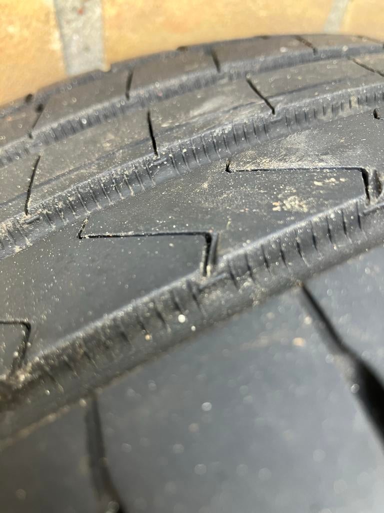 Zomerbanden met velgen BMW, Ophalen, Gebruikt, 16 inch, Banden en Velgen