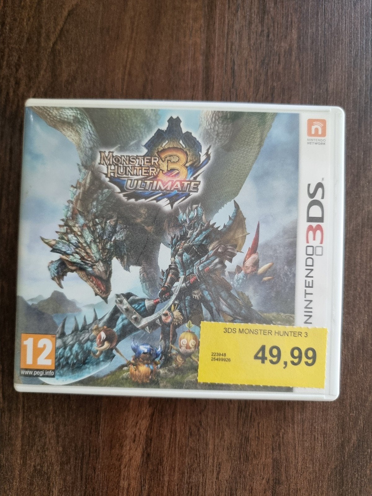 Nintendo 3DS: Monster Hunter 3 Ultimate, Spelcomputers en Games, Avontuur en Actie, Gebruikt, 1 speler, Ophalen of Verzenden