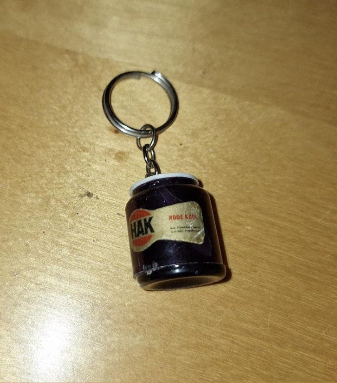 Vintage HAK Rode Kool Sleutelhanger, Ophalen of Verzenden, Gebruikt, Merk