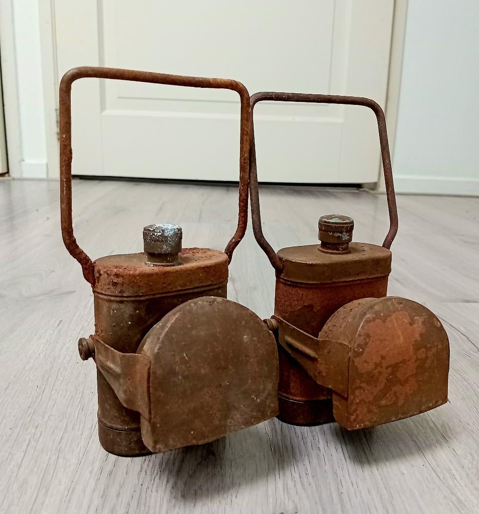 wo II army lamp set van 2, Ophalen of Verzenden, Landmacht, Engeland