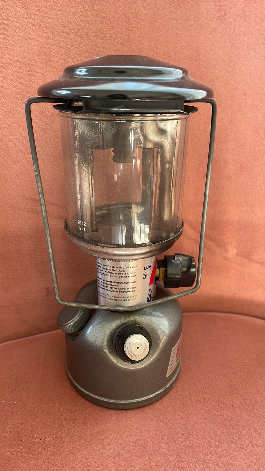 Coleman model 226 benzine lamp, Caravans en Kamperen, Ophalen of Verzenden, Gebruikt