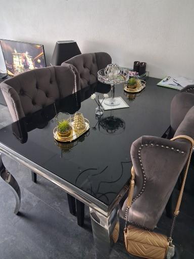 Eettafel met 4 stoelen, Huis en Inrichting, Complete eetkamers, Ophalen of Verzenden, 4 tot 6 stoelen