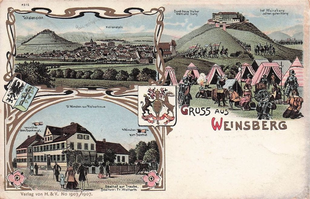702-367-029 Weinsberg, Verzenden, Voor 1920, Duitsland